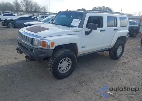 2006 Hummer H3 Suv z USA, uszkodzony, nr VIN 5GTDN136568106035